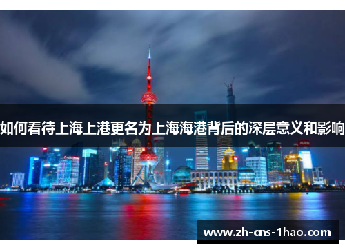 如何看待上海上港更名为上海海港背后的深层意义和影响